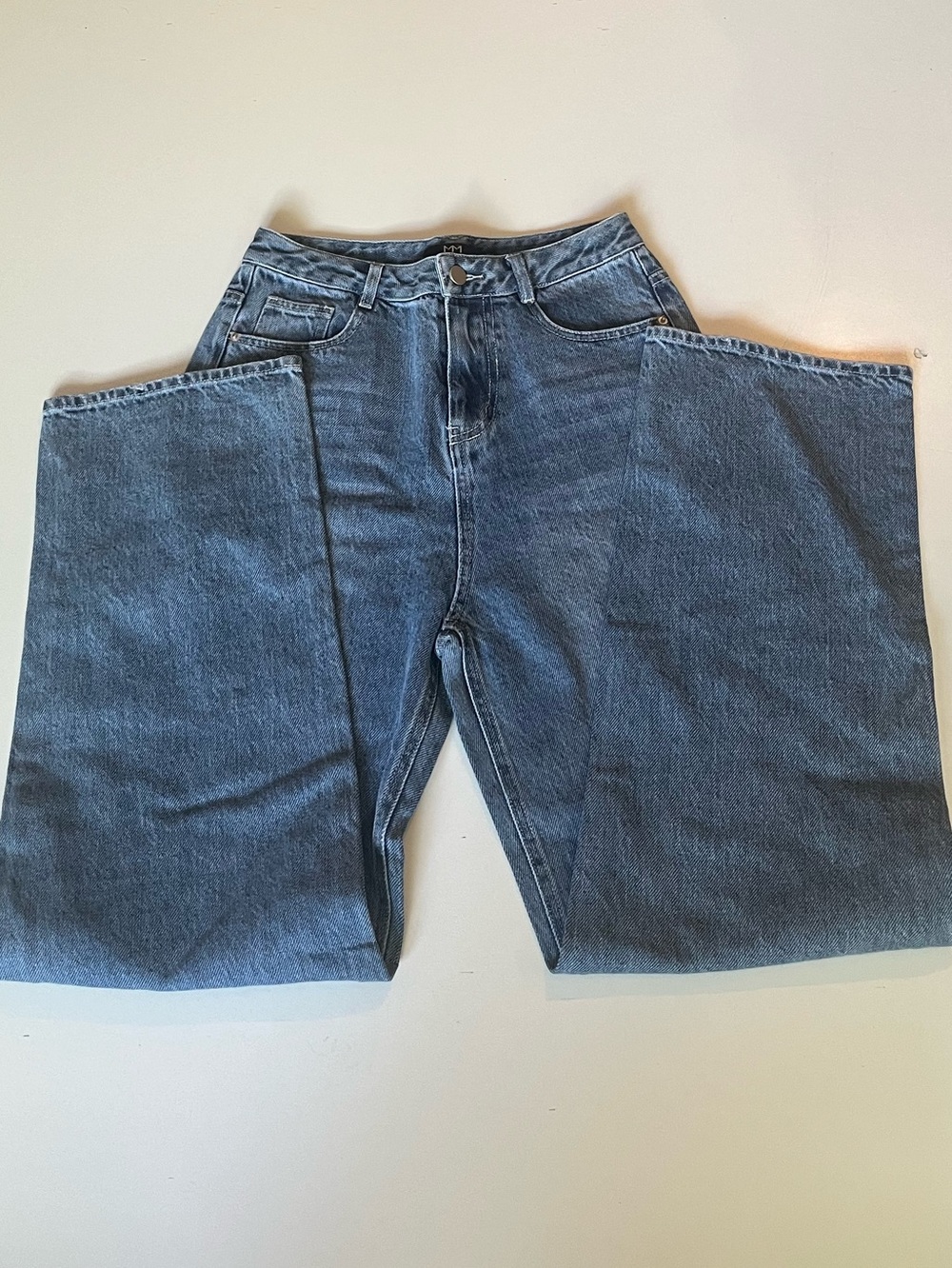 Meilleur Moment | Cotton Wide Leg Denim Jeans - Picture 3 of 7